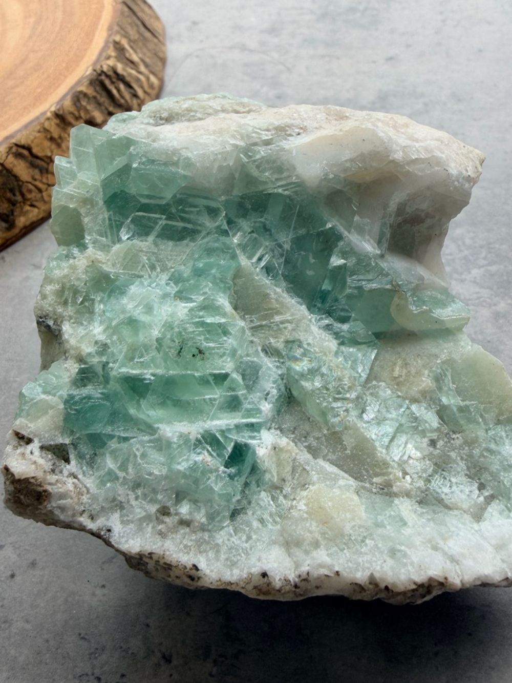 Fluorite Raw Crystal Cluster Specimen